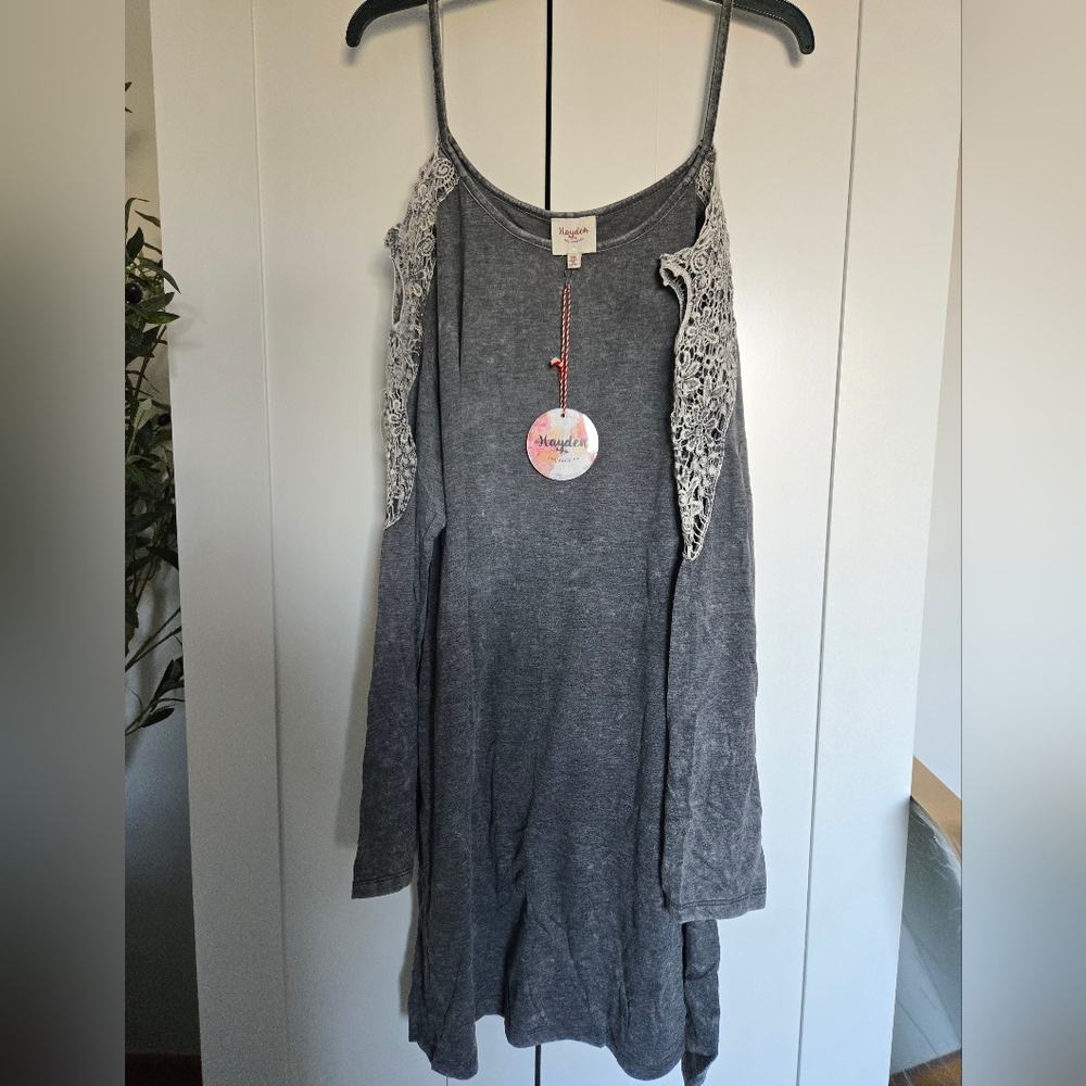 Gray Hayden Top - 3XL